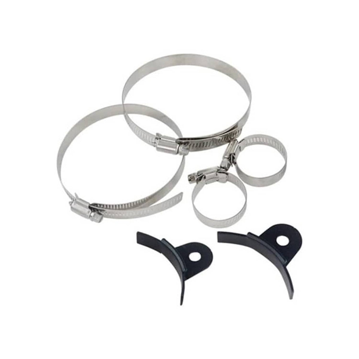 Solidspare Universal Aluminum Racing Power Steering Fluid Reservoir Tank w/ Hardware Clamps