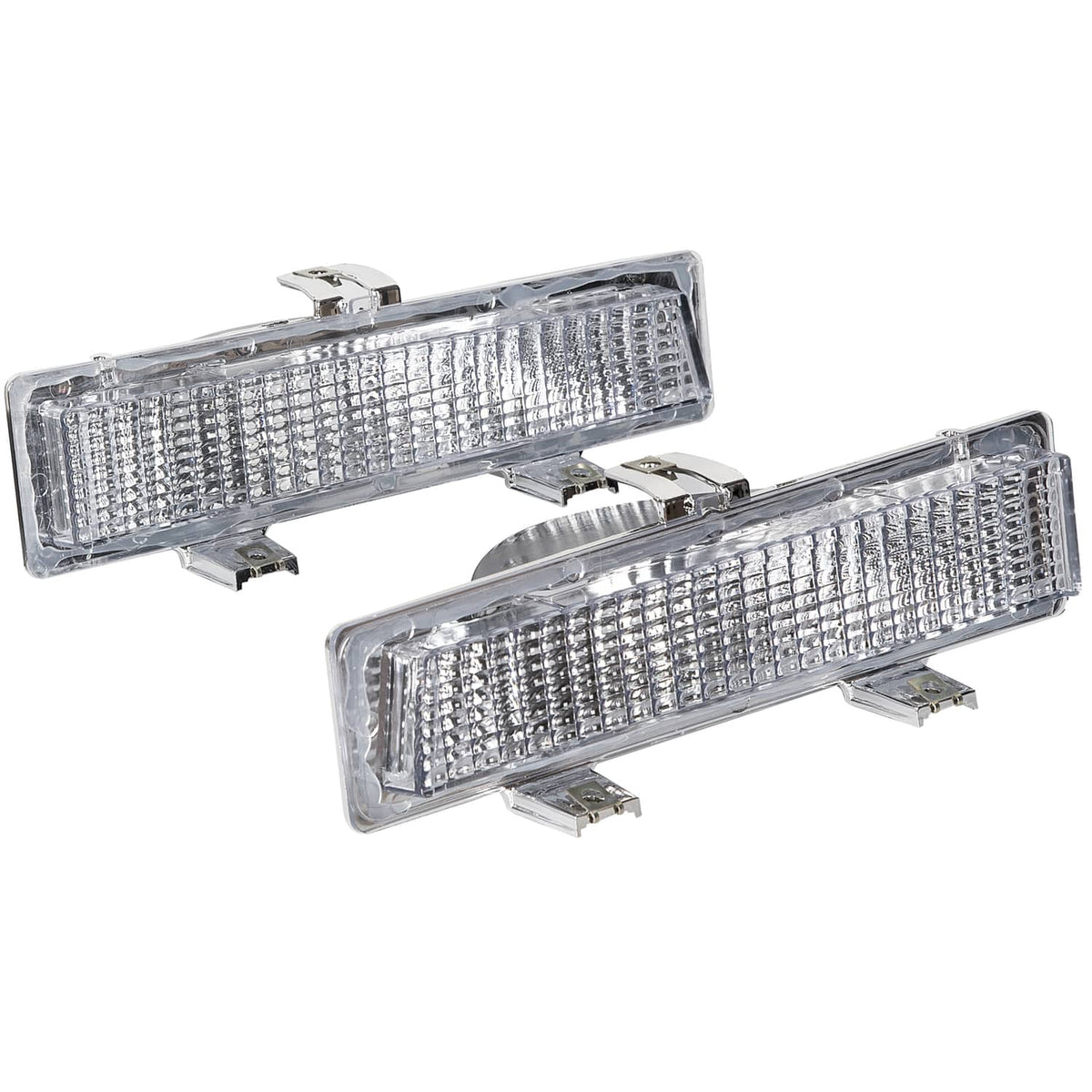 Solid Spare Pair of Front Park and Turn Signal Light Lamps For Chevy Monte Carlo SS 1981-88