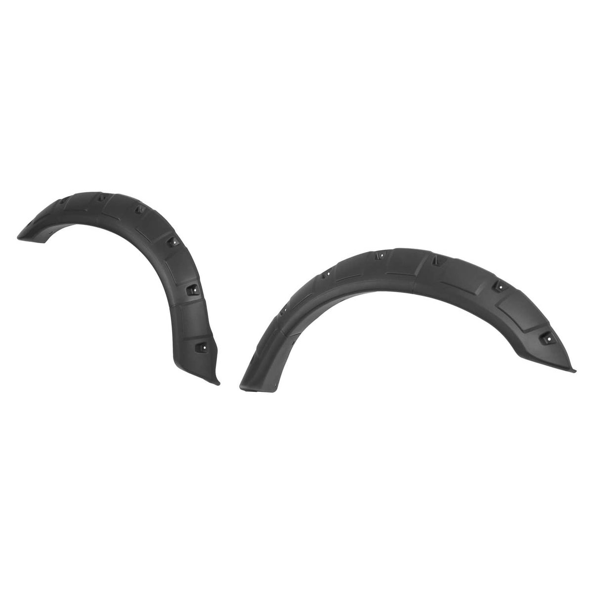 Solid Spare [4PCS] Black Pocket Fender Flares For 1992-1996 Ford F-150 F-250 F-350 Bronco