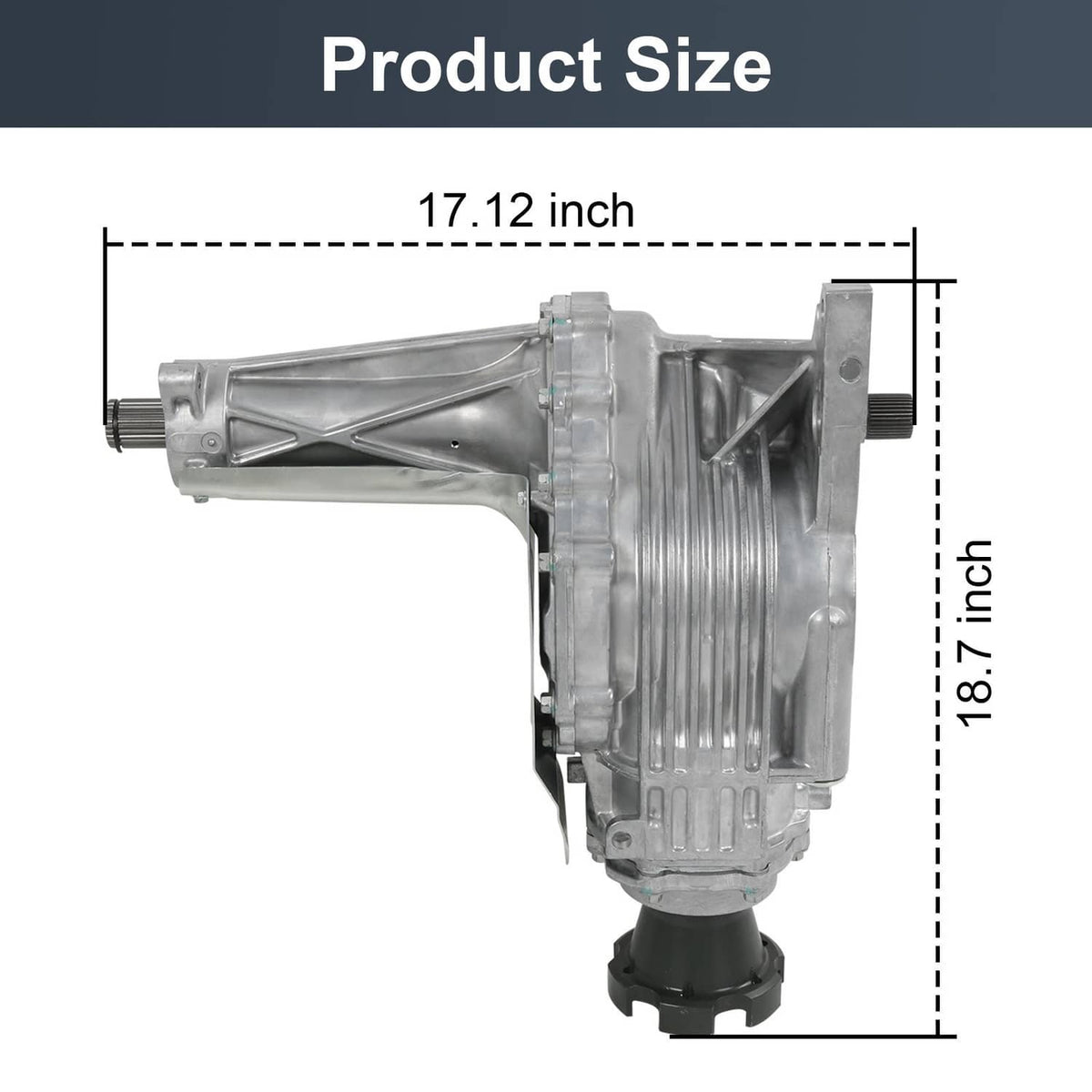 Solidspare Transfer Case Assembly For GMC Terrain Chevrolet Equinox 2.4L 2010-2017 84953426