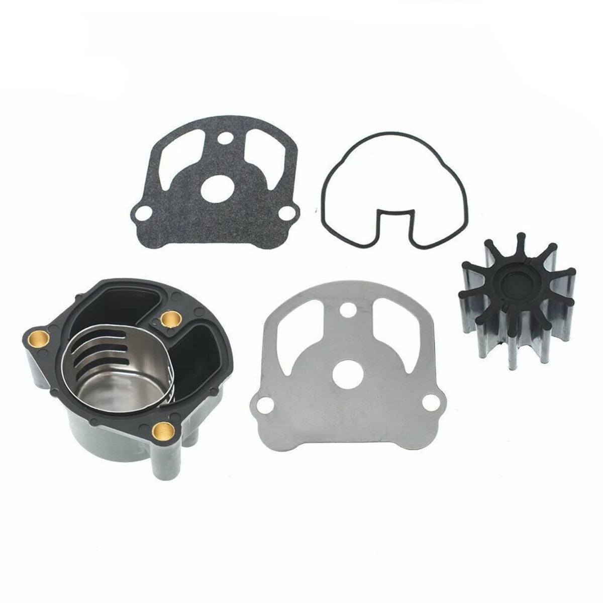 Solid Spare For OMC Cobra 983895 984461 984744 Complete Water Pump Impeller Kit with Housing
