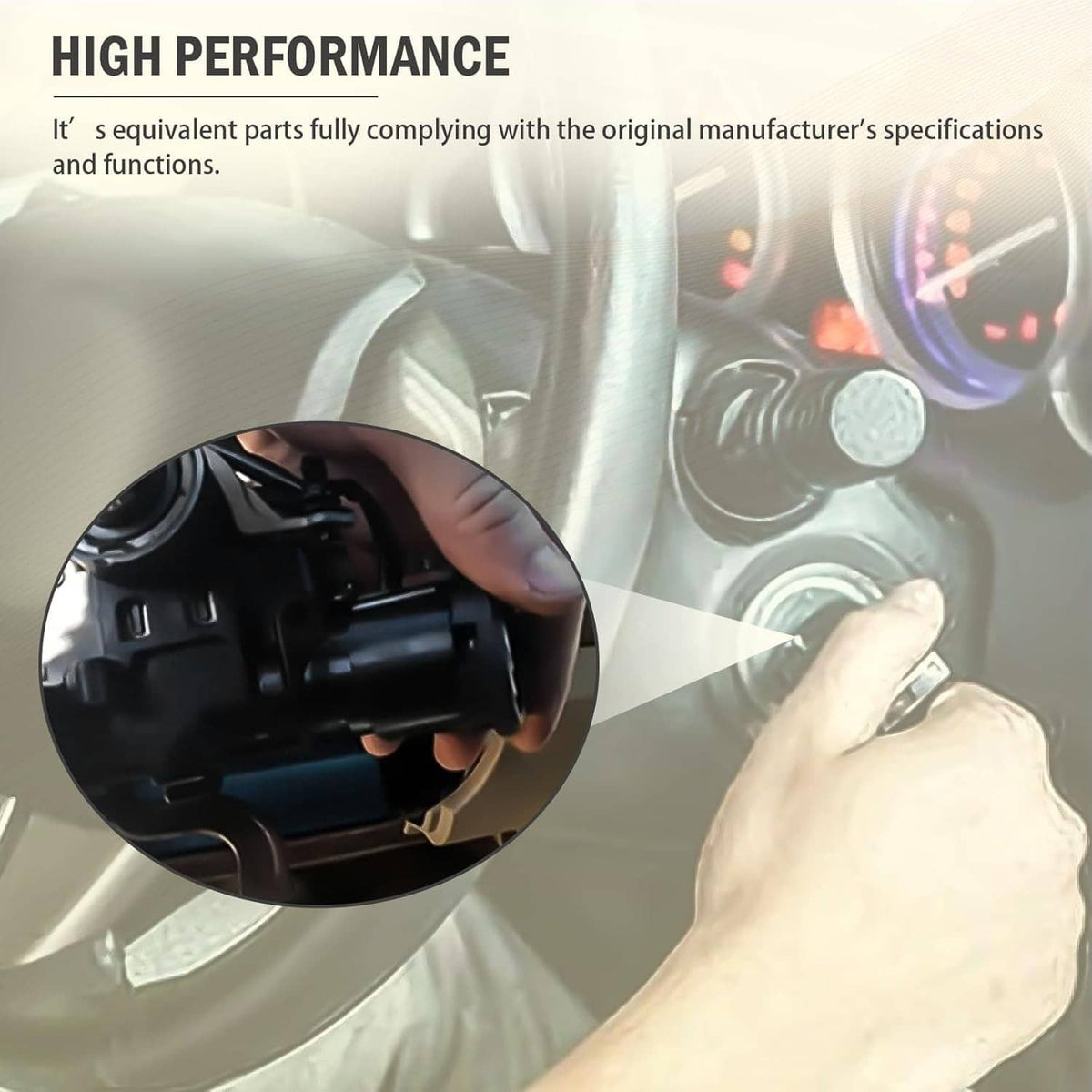 Solidspare Ignition Switch Housing Lock Cylinder W/2 Keys For 2008-2011 Ford Focus Escape