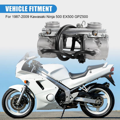 Solidspare Carburetor For Kawasaki Ninja 500 EX500 GPZ500 1987-2009 15001-1334 15002-1492