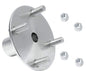 4" x 4" Lug Axle Hub 1" to 3/4" Step-Down for American Sportsworks 3170 Hornet
