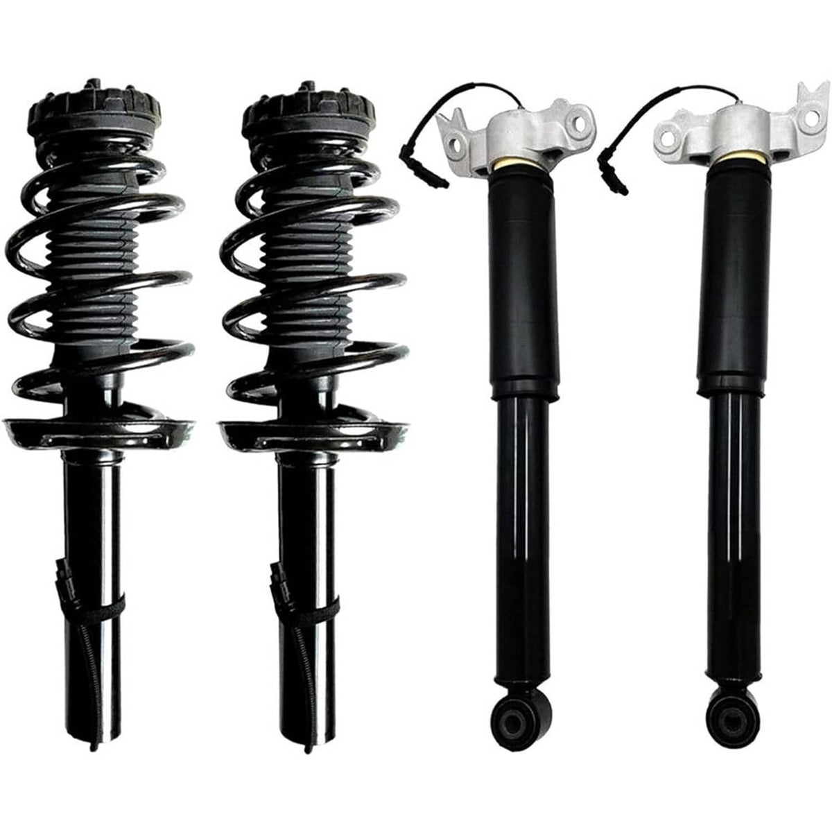 Solidspare 4Pcs Shocks Strut Assys Front and Rear W/ Electric for 2013-2019 Cadillac XTS