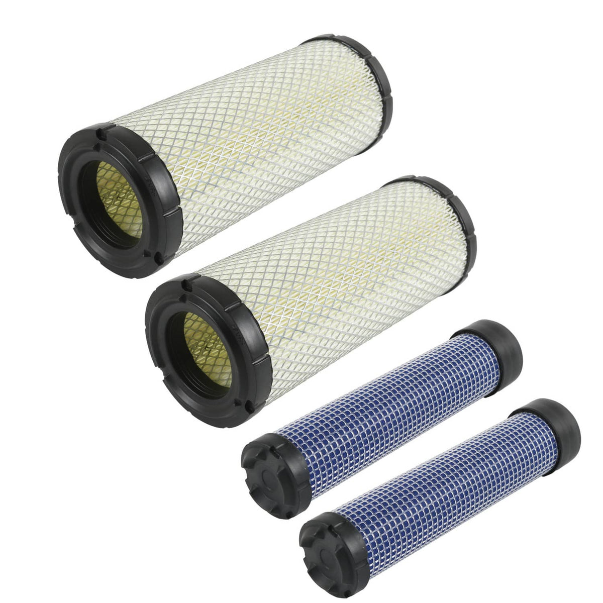 Solidspare 2 Set Air Filter For Kohler Kawasaki 2508301-S 2508304-S 11013-7020 11013-7019