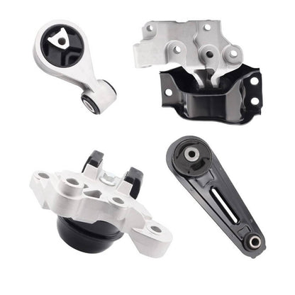 Solidspare 4Pcs Engine Motor & Trans Mount Set For 2008-2015 Nissan Rogue 2.5L L4 EMT9856