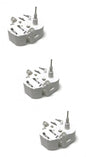 (3) VDO Metal Shaft STEPPER MOTOR for Mercedes Benz Gauge Cluster Temp RPM Speed