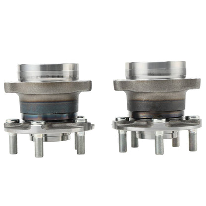 Solidspare 2X Rear Wheel Bearings and Hub For Subaru Forester 2014-18 Impreza 2012-14 Base