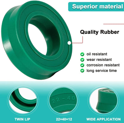 Solid Spare Hydraulic Jack Piston U-Cup Seal Replacement for 2 TON Floor Jack for 328 Series