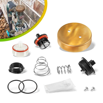Solidspare Replace for Watts 0887727 1/2 3/4 Inch Pressure Vacuum Breaker Total Repair Kit