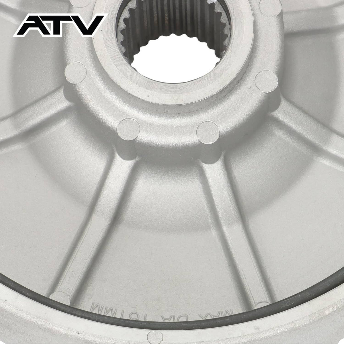 Solidspare Rear Brake Drum Hub for Honda Rancher 350 400 TRX350 TRX400 2x4 4x4 2000-2007