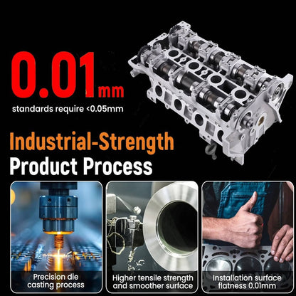 Solidspare New 1.8T 20V Assembled Cylinder Head for VW Jetta Beetle Passat Golf Audi A4 TT