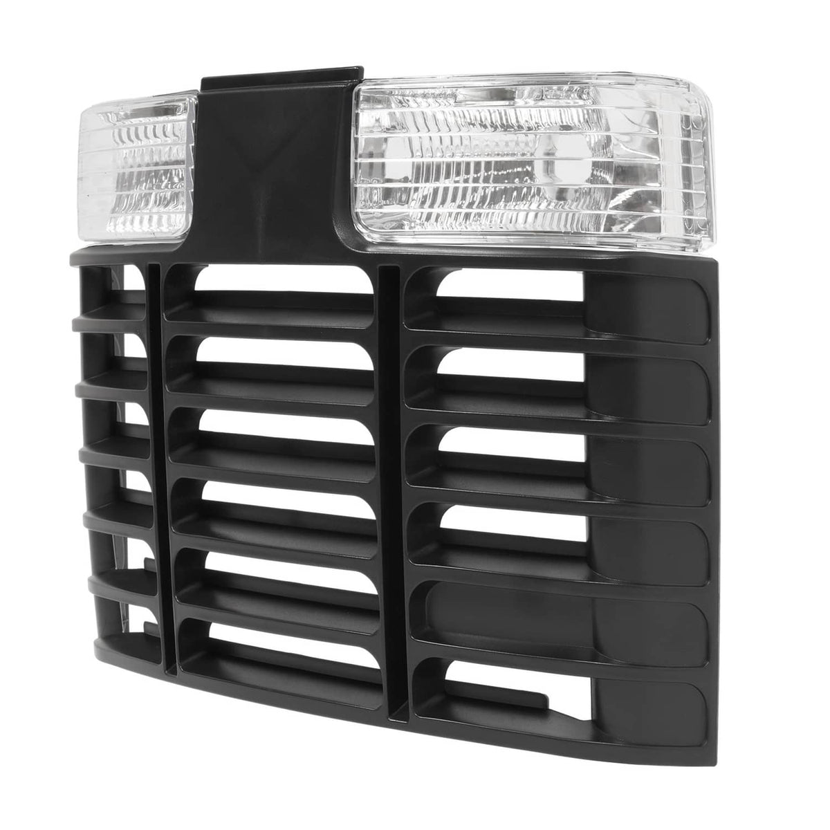 Solidspare Black ABS Grille For John Deere GT225, GT235, GT235E, GT245, GX255 #AM131670