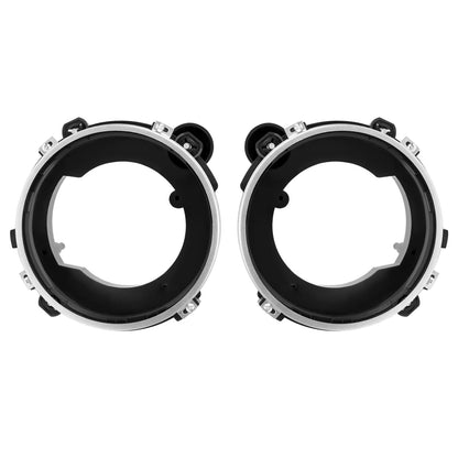 Solid Spare Left & Right Side Headlight Bulb Brackets Buckets For Jeep Wrangler 1997-2006