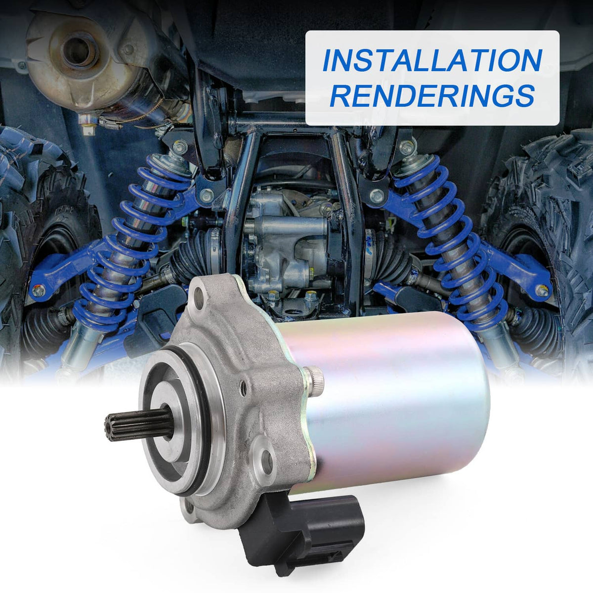 Solidspare Shift Motor Assembly for Honda 31300-HP5-601 Shift Motor Control NEW