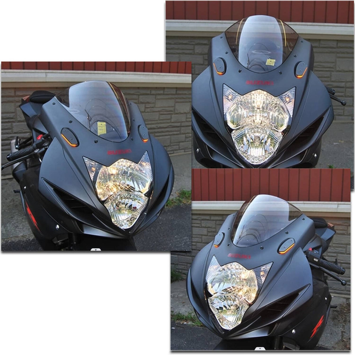 Solidspare GSXR1000 Front Headlight For 2005-2006 Suzuki GSX-R 1000 Headlamp Assembly New