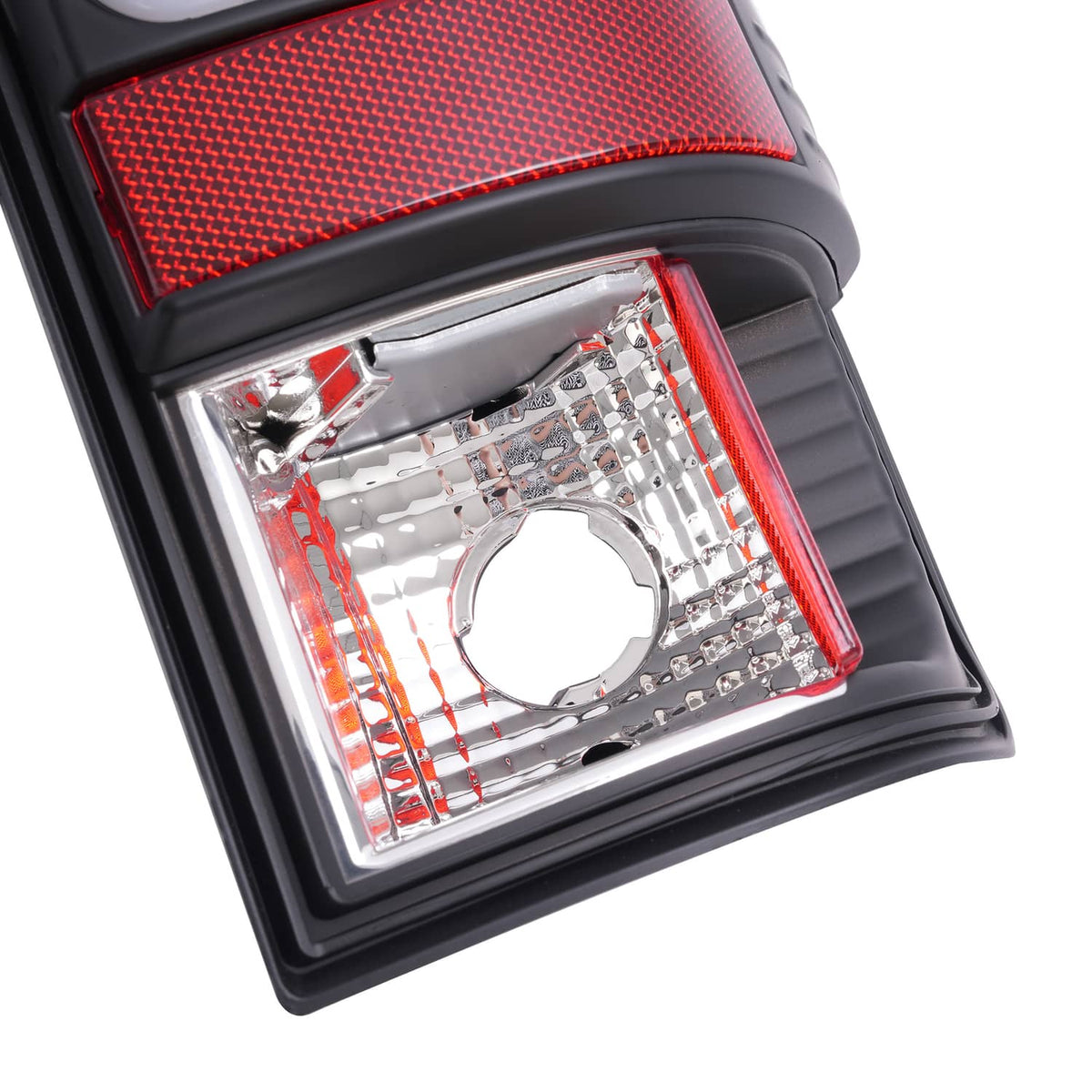 Solid Spare For 1997-03 Ford F150 99-07 F250 F350 Black Smoke LED Tube Tail Light Brake Lamp
