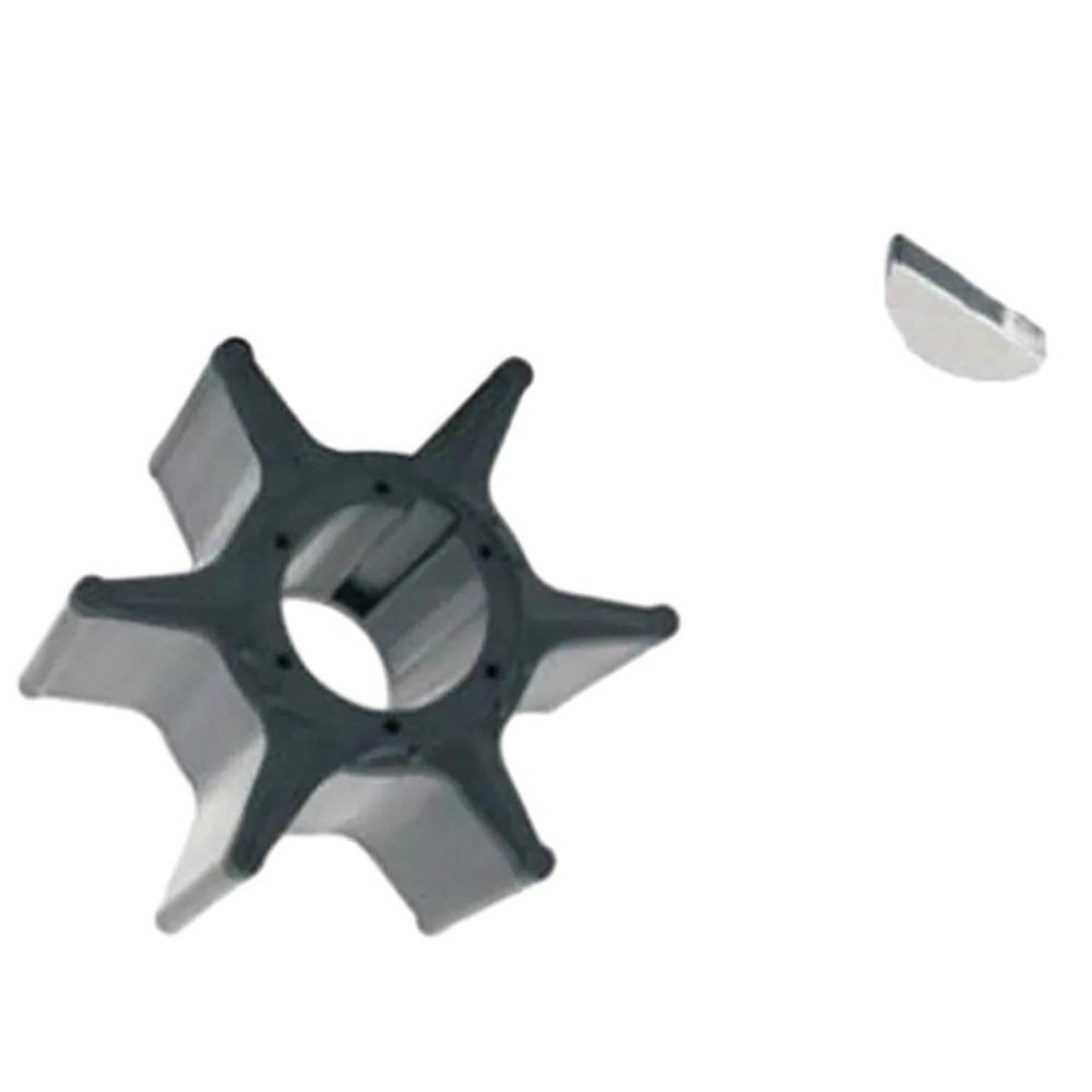 Solid Spare Water Pump Impeller w/Key for Yamaha Outboard 4-Str 75/80/90/100HP 67F-44352-01