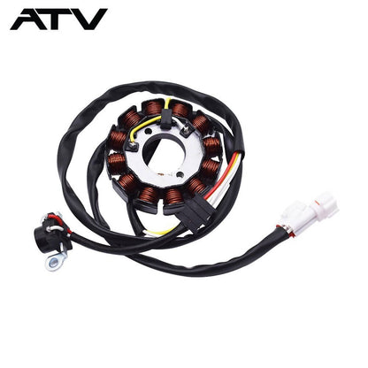 Solidspare New Stator & Gasket Fit for Yamaha YFZ450 2004 2005 2007 2008 2009 2012 2013