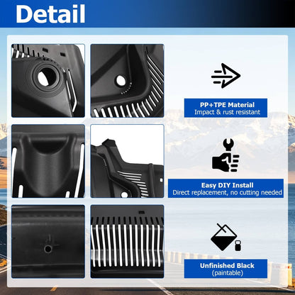Solidspare Windshield Cowl Grille Wiper Panel Top for Ford Explorer 2011-2019 BB5Z78022A68A