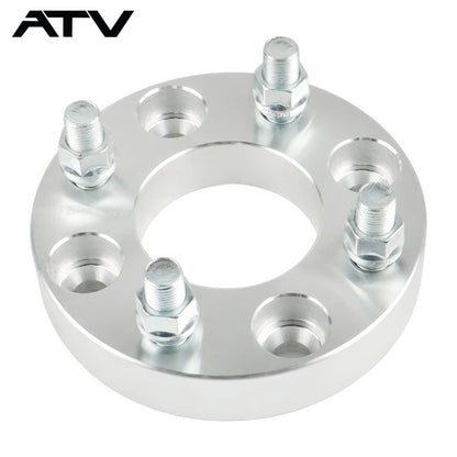 Solidspare 4PCS 1" Wheel Spacers 4x4 4x101.6 1/2"x20 For Golf Carts For EZGO Club Cars