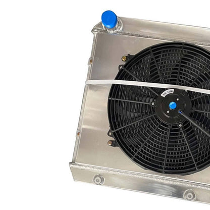 Solidspare 3 Row Radiator Shroud Fan For 1963-1966 Chevy C/K Pickup Truck C10 C20 C30