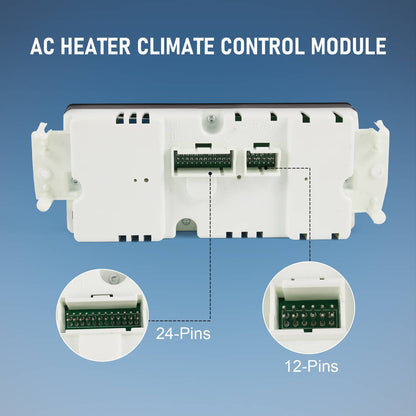 Solidspare Improved 599-211XD Climate Control Module For Chevy GMC Silverado Tahoe Trail