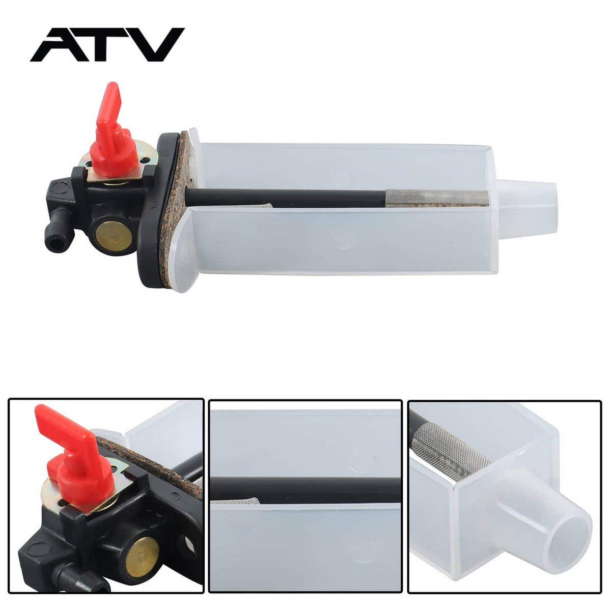 Solidspare New Fuel Valve Petcock 7051006 For Scrambler Sportsman Magnum 1993‑2009