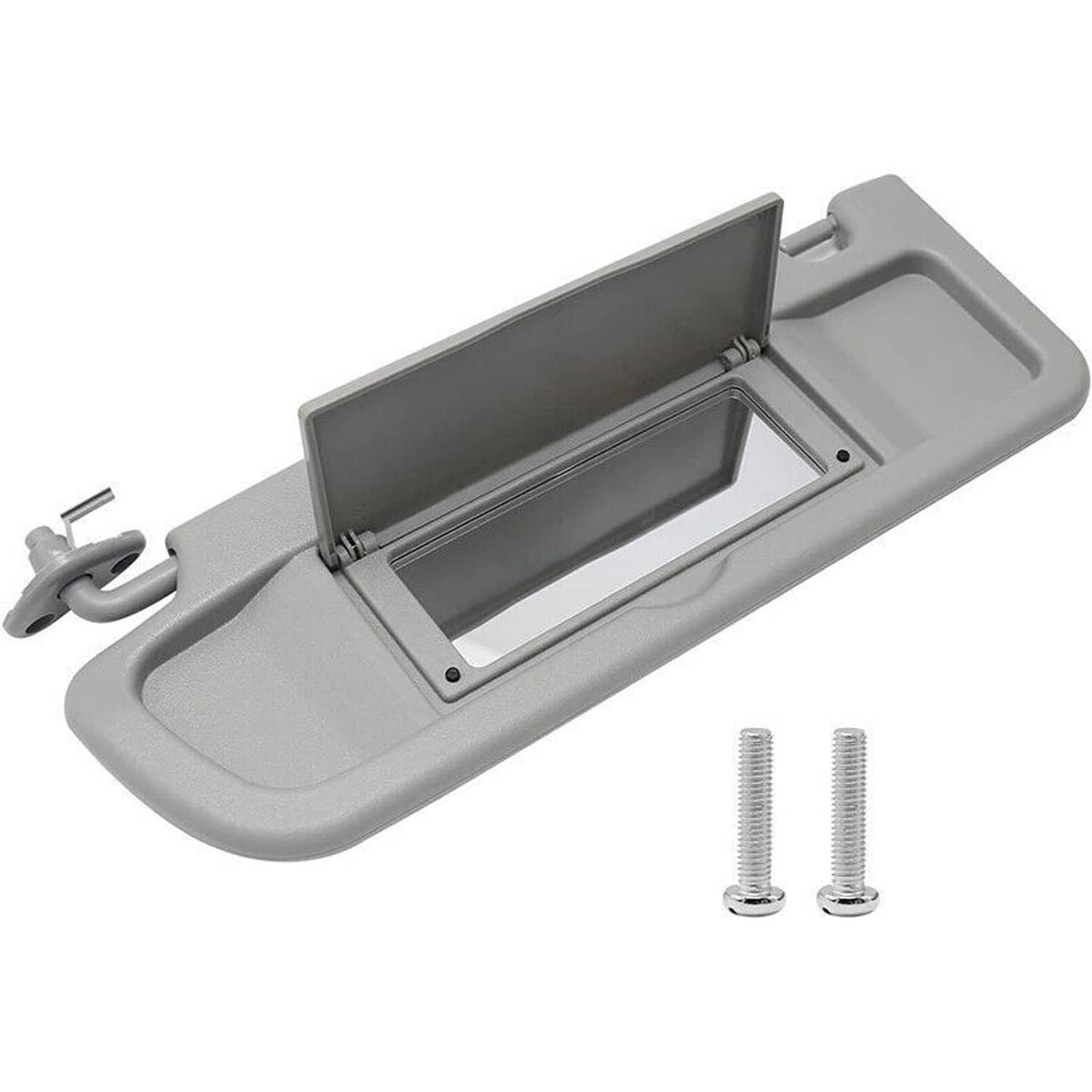 Solidspare Left Driver Side Sun Visor for Honda Civic 2006-2011 Light Gray 83280-SNA-A01ZC