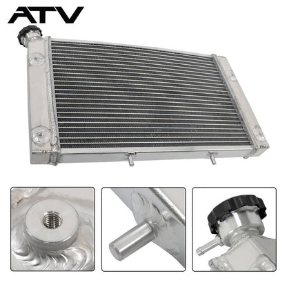 Solidspare Aluminum Radiator For Yamaha Rhino 700 2008-2013 09 10 11 All Engine YXR700F 4x4
