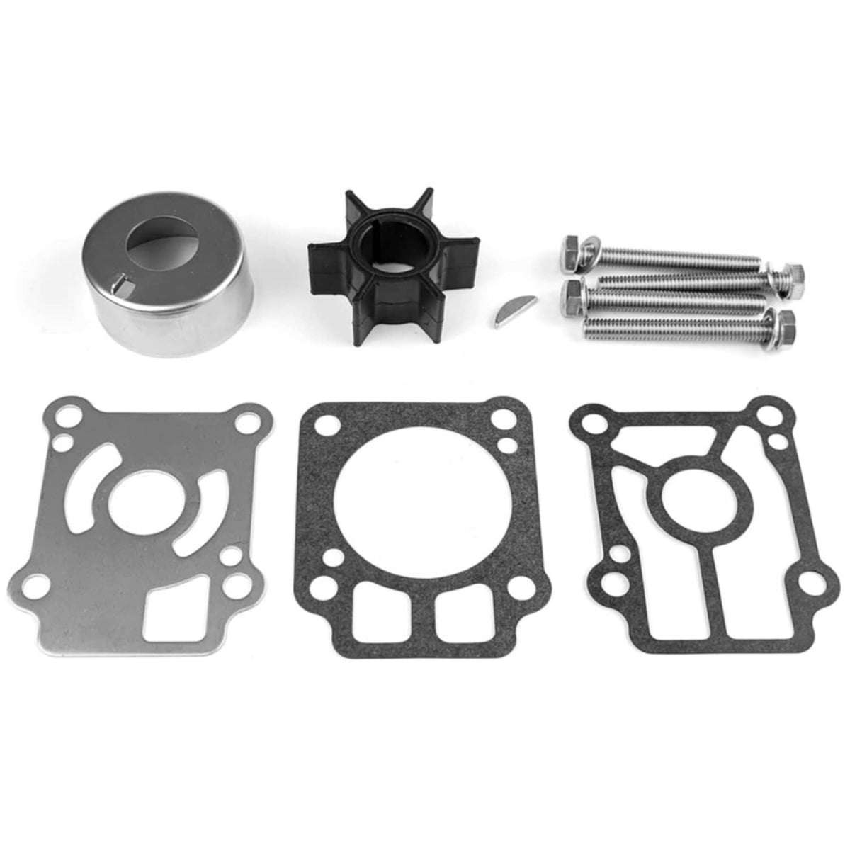 Solid Spare Water Pump Impeller Kit for Mercury Mariner Outboard 25/30HP 853792T01 853792A07