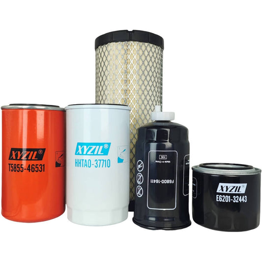 Solid Spare Fit for Kioti Maintenance Filter Kit CK3510 HST CK4010 HST Compact Tractor