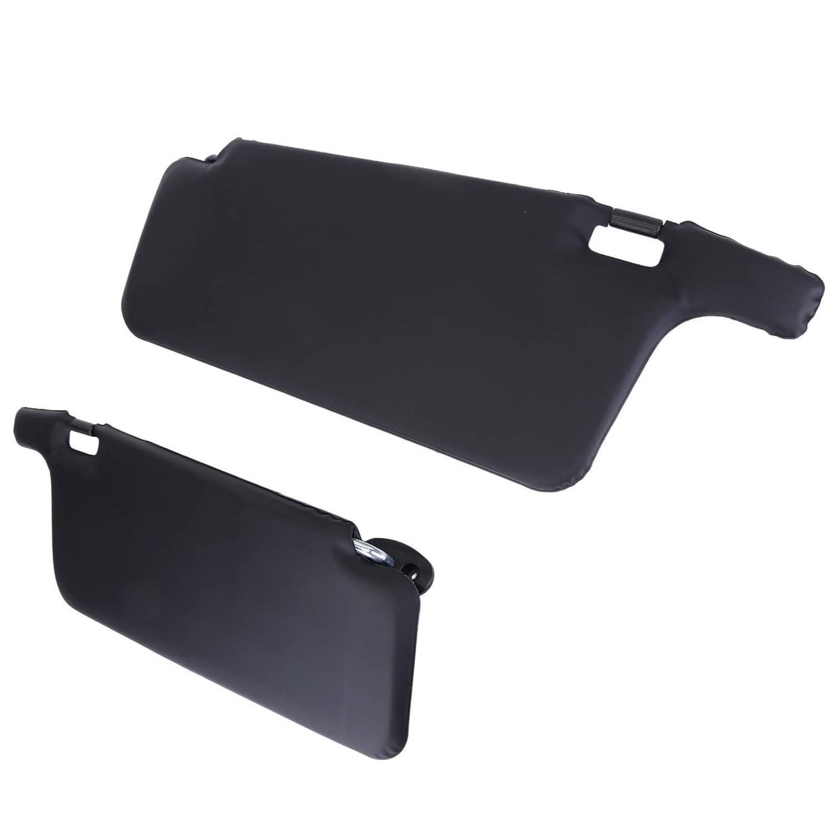 Solidspare Black For 1996-2001 Honda Civic Sun Visors Left Driver & Right Passenger Set
