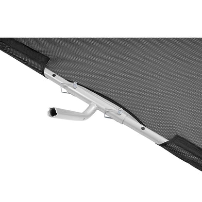 Solidspare Boat Sun Shade Silvery Black Aluminium Powder Coated  For Boats 25 ft and Under