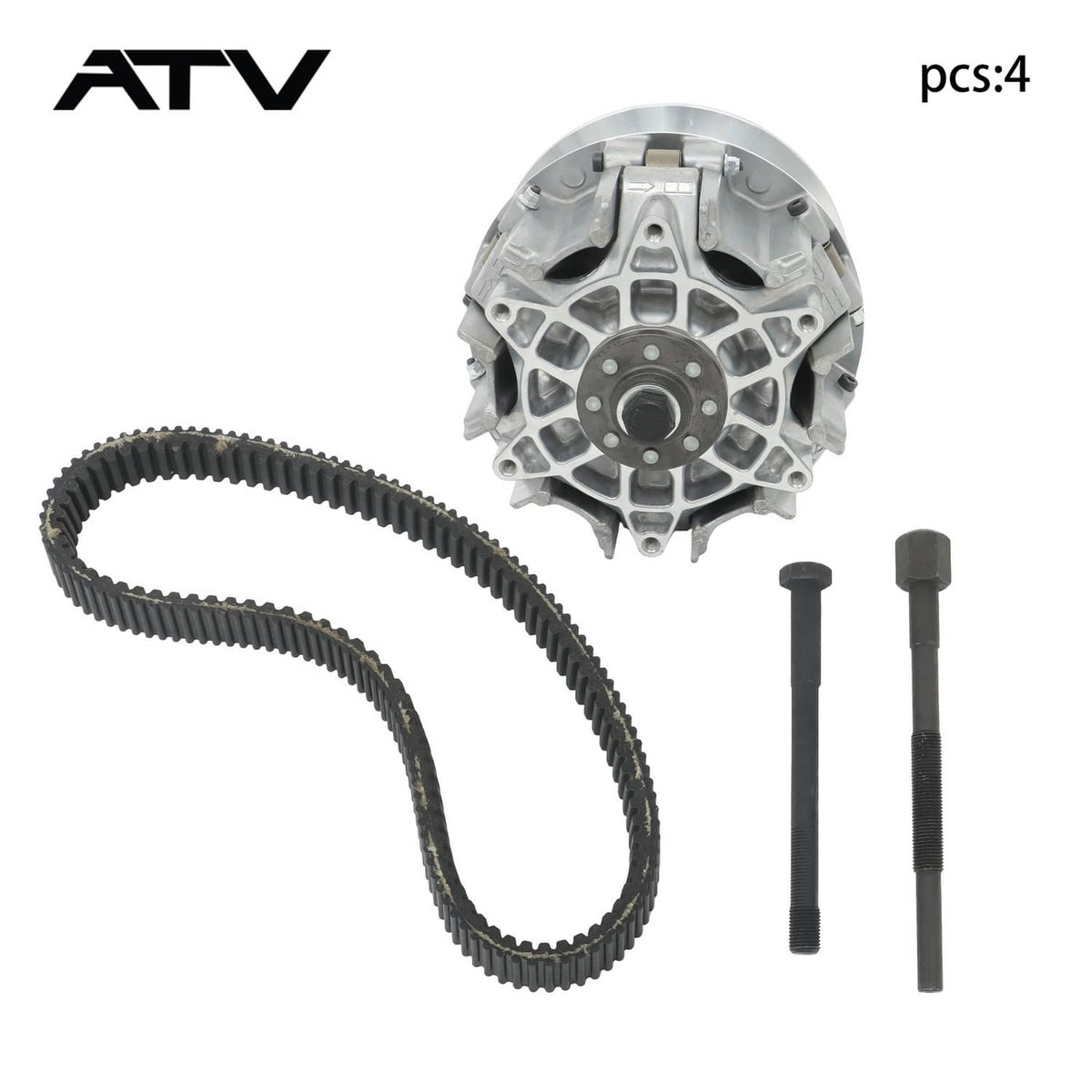 Solidspare Primary Drive Clutch&Aramid Belt For Can-Am Maverick Sport Max 1000r 2019-2025