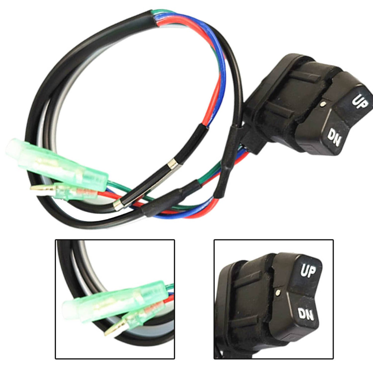 Solid Spare Remote Control Tilt Trim Switch For Mercury Mariner 87-18286A43 87-18286A2 NEW