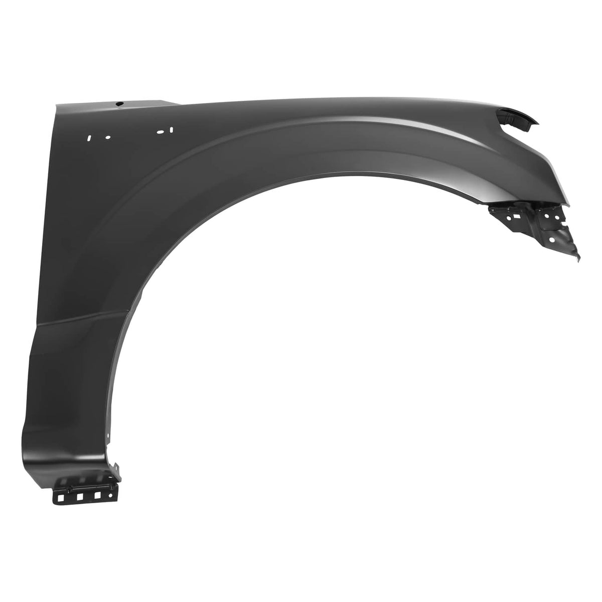 Solid Spare For Ford F150 F-150 2015-2020 #FL3Z-16005-B Black Front Right Passenger Fender
