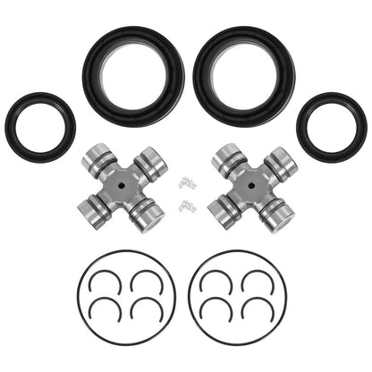 Solidspare Front Axle Seal And U Joint Kit For 1998-04 Ford F250 F350 Excursion DANA 50 60