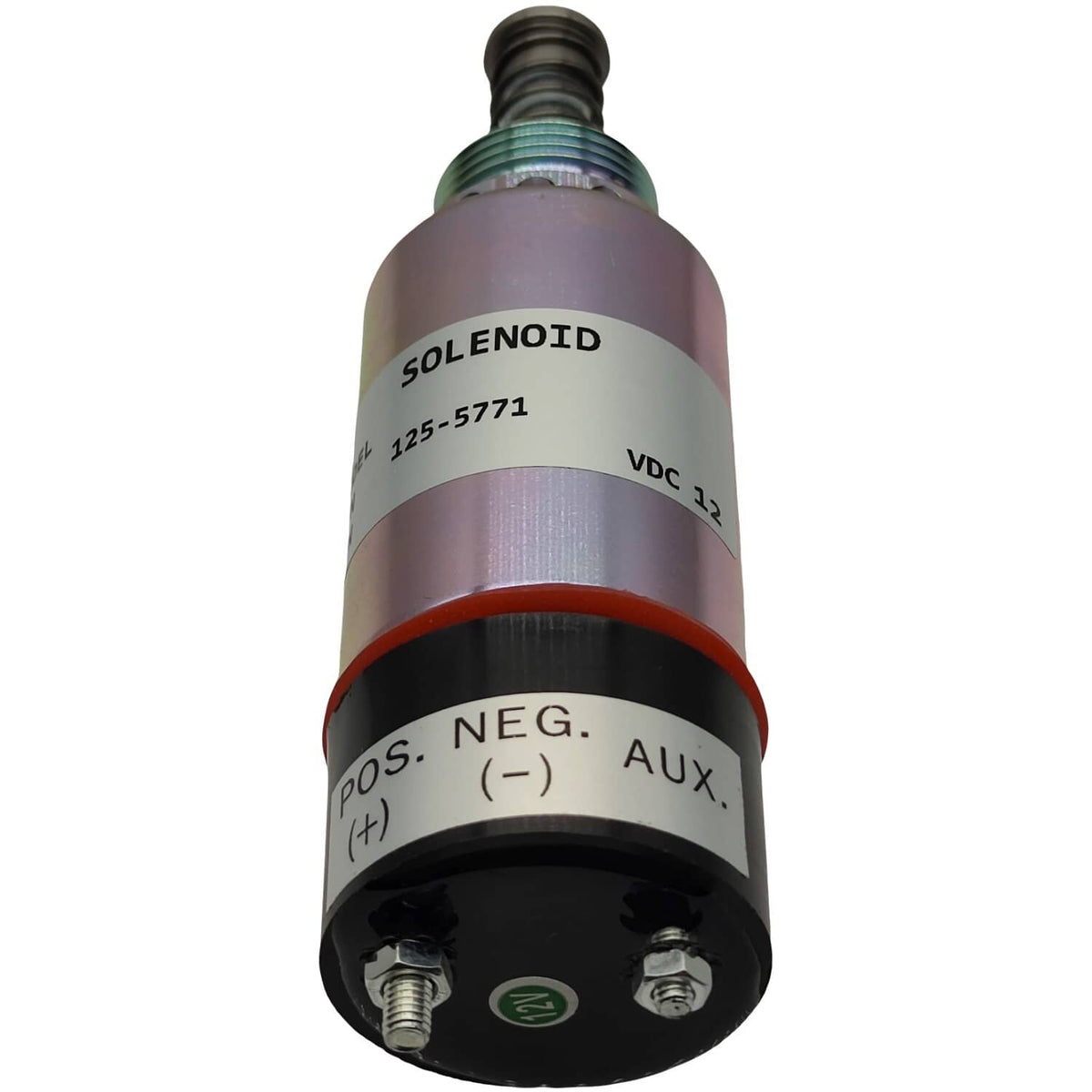 Solid Spare 125-5771 Fuel Shutoff Solenoid Fit for Caterpillar CAT 3114 3116 3126 Engine 12V