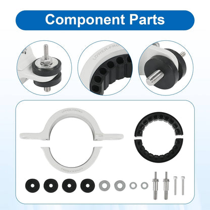 Solidspare Upgrade Driveshaft Center Support Bearing Carrier Fits 2011+ Jeep WK2 Grand