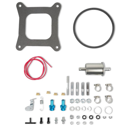 Solidspare 4 Barrel Carburetor E-Choke For Holley Quickfuel Brawler 750 CFM Double Pumper