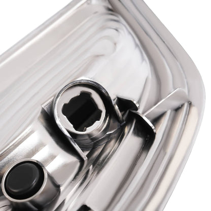 Solid Spare Pair of Smoke Lens Chrome Trim Corner Lights Lamps For Toyota Tacoma 2001-2004