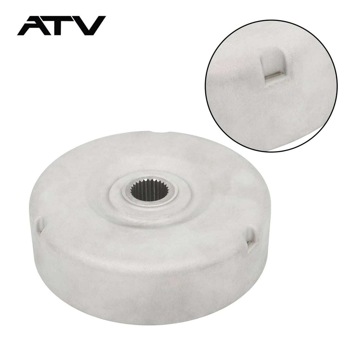 Solidspare Rear Brake Drum Hub for Honda Rancher 350 400 TRX350 TRX400 2x4 4x4 2000-2007