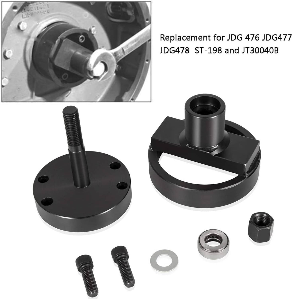 Solid Spare Engine Crankshaft Rear Seal Installer For John Deere JDG478 JDG477 JDG476 ST-198