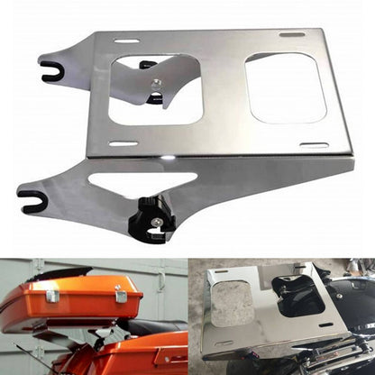Solidspare Detachable Two-Up Tour Pak Pack Mounting Luggage Rack For Harley Touring 14-24