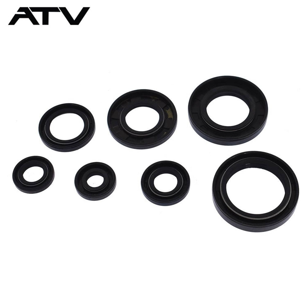 Solidspare new For Yamaha Blaster 200 YFS200 1988-06  Engine Crank 7 Piece Oil Seal Set Kit