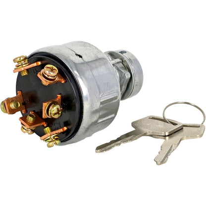 Solid Spare JK406B JK408 Universal Ignition Starter Switch with 2 Keys