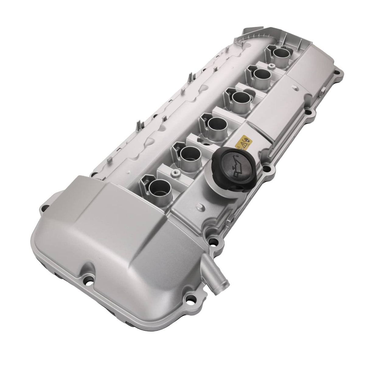 Solidspare Aluminum Engine Valve Cover W/ Gasket For BMW M54 E46 325Ci 325i 330i 525i X3 X5