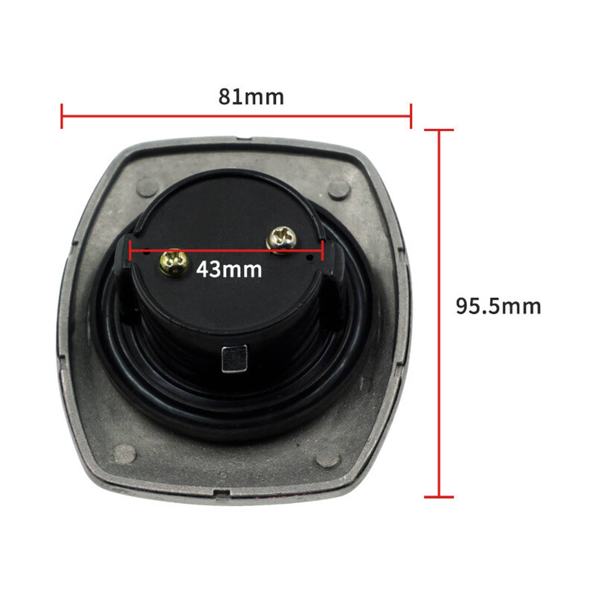 Solidspare Fuel Gas Tank Cap for Suzuki GS650 GS750 GS850 GS1000 GS300L GS450L GS550L
